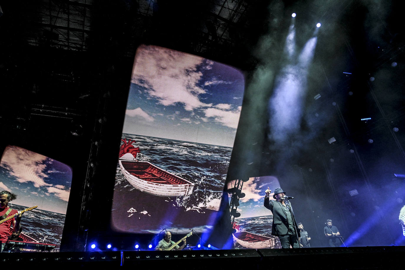 Las fotos del concierto de &#039;El Barrio&#039; en la Alcazaba de Badajoz