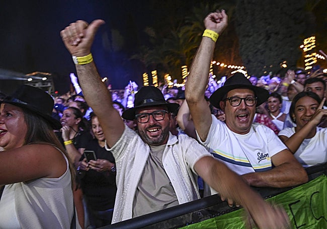 El público durante el concierto de El Barrio.