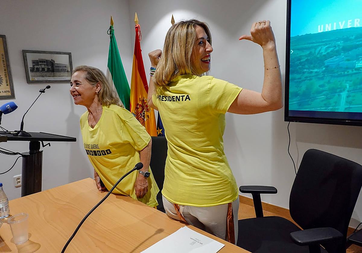 Así ha sido la presentación de las placas fotovoltaicas en la UEx