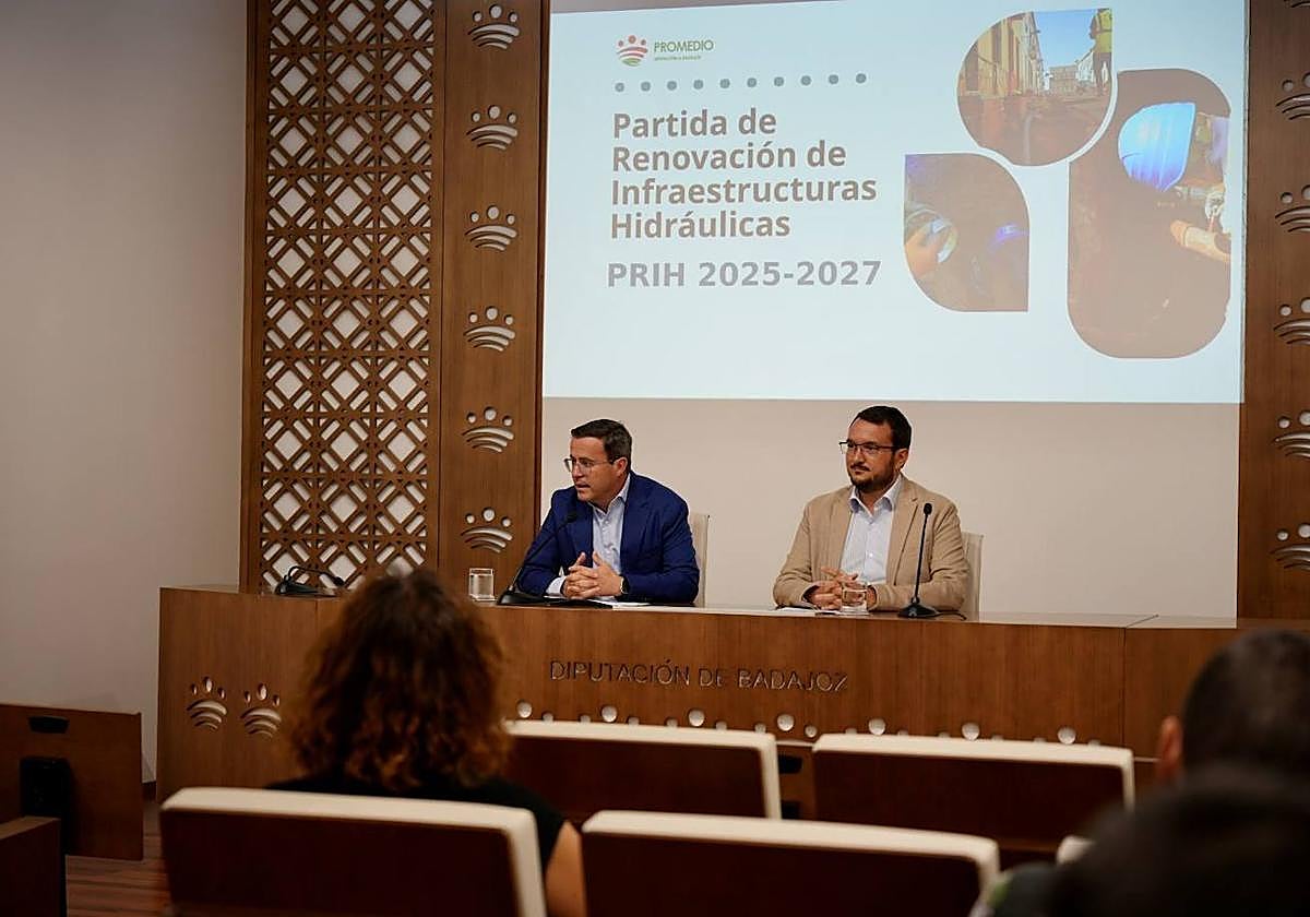 Miguel Ángel Gallardo anuncia la nueva Partida de Renovación de Infraestructuras Hidráulicas.