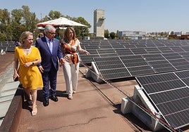 Mercedes Vaquera, Pedro M. Fernández y María Guardiola han inaugurado las instalaciones.