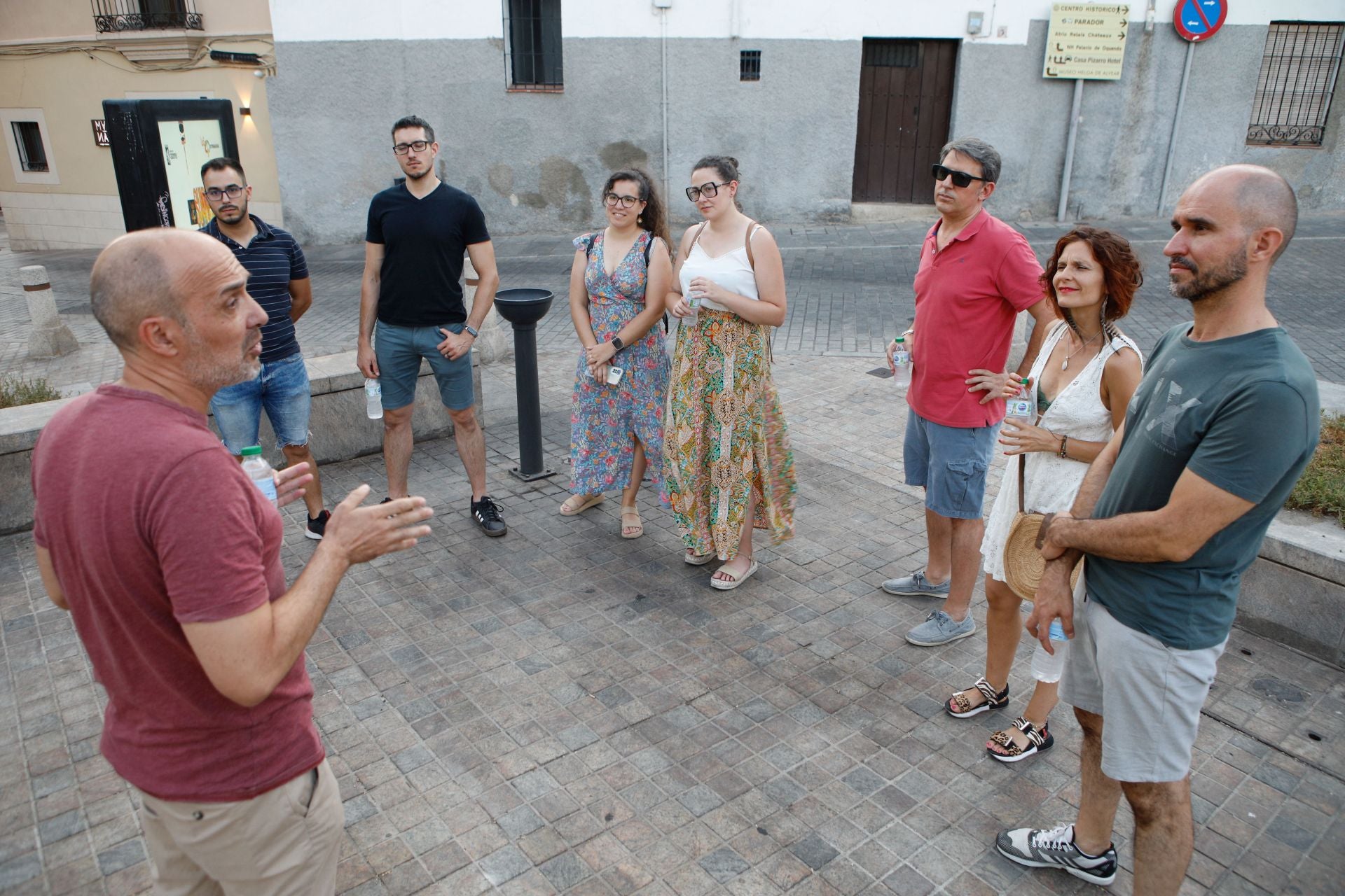 Visita guiada por monumentos de las tres culturas organizada por Insertus. 