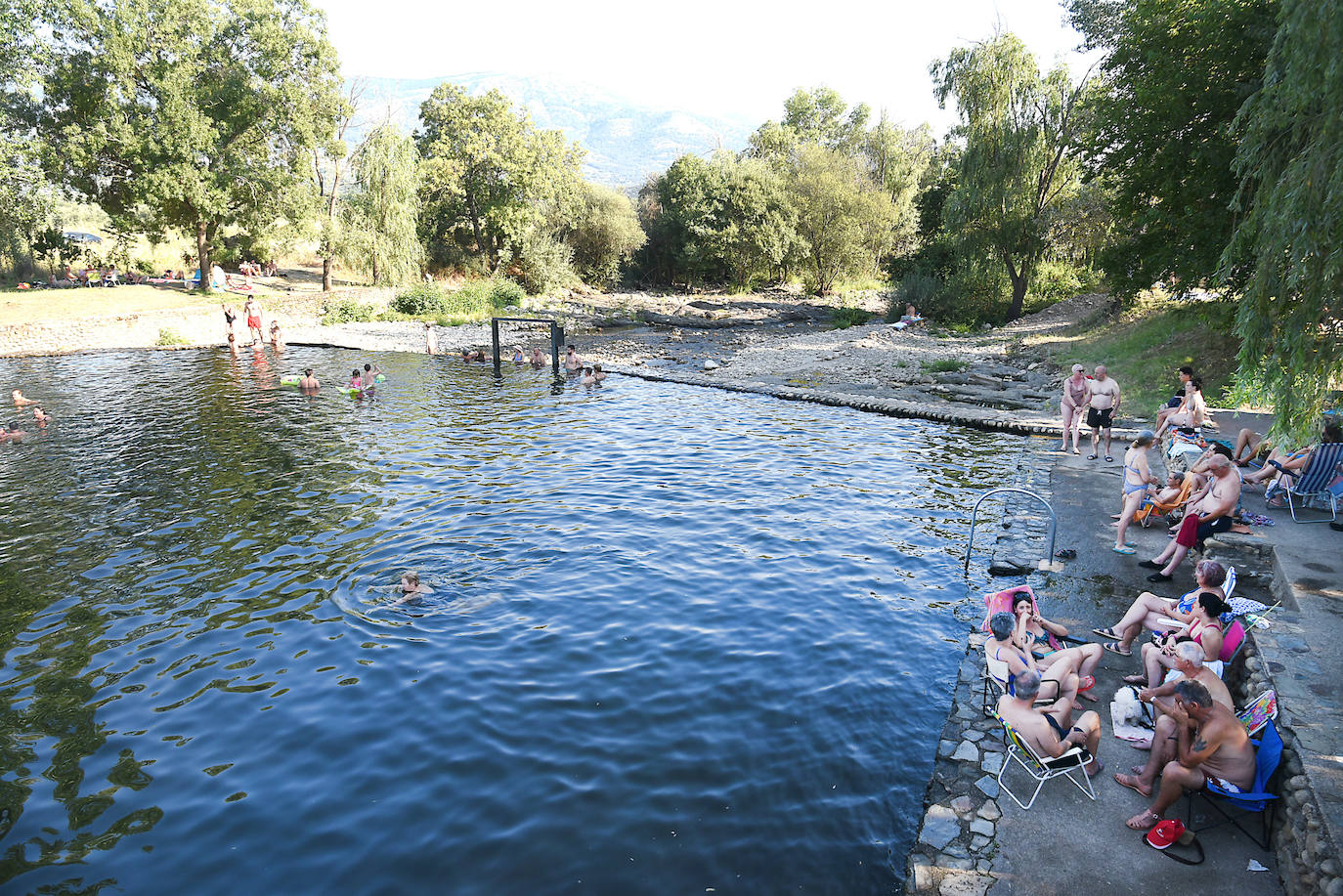 Piscina natural de La Granja.