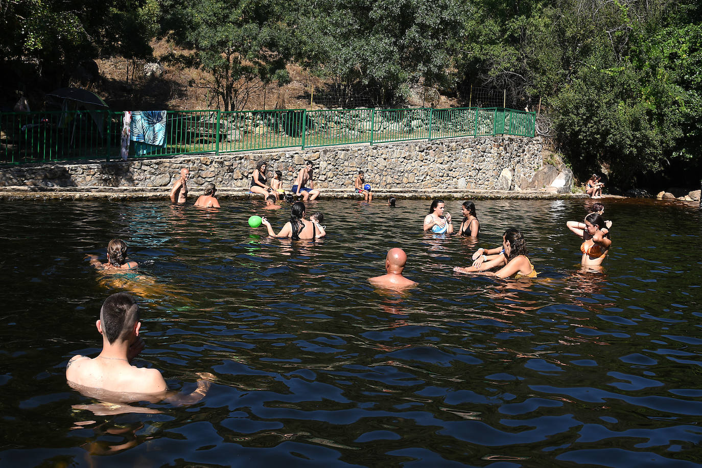 Piscina natural de Segura de Toro.