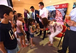 Inauguración de la Semana del Geoparque en Navalvillar de Ibor.