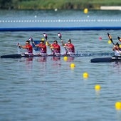 Estefanía Fernández se mete en la final con el K 4 500 de España