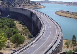 Imagen de la cuenca del Guadiana.