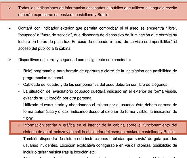 Texto en el que se recoge la indicación.