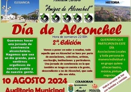 Cartel del Día de Alconchel 2024.