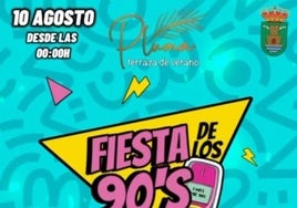 Cartel de la fiesta.