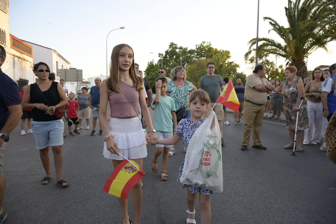 Fotos | Así ha recibido Llerena al doble medallista olímpico Álvaro Martín