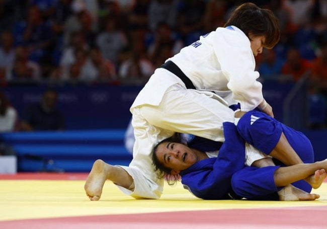 La emeritense Cristina Cabaña tuvo un calendario muy duro en judo.