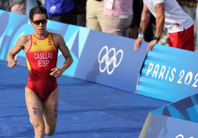 Miriam Casillas, nuestra representante en el triatlón femenino.