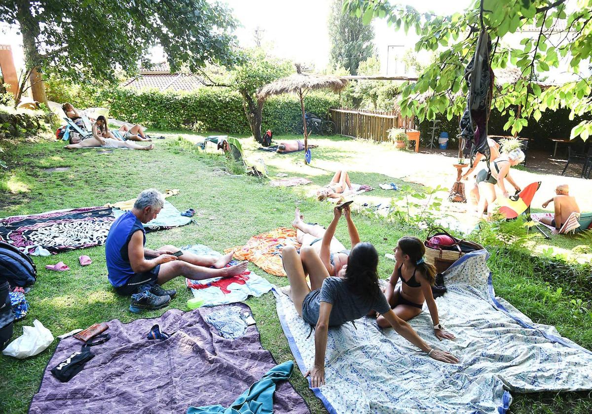 El tiempo está permitiendo disfrutar de las zonas de baño sin calor sofocante.