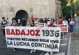 La manifestación partió del baluarte de la Trinidad.