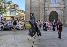 Nueva manifestación contra la planta de biogás cerca de La Coronada