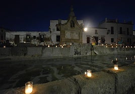 Cada año Fregenal se ilumina durante la Noche en Blanco.