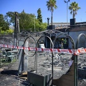 Fotos | Así ha quedado la terraza del bar del río Guadiana en Badajoz