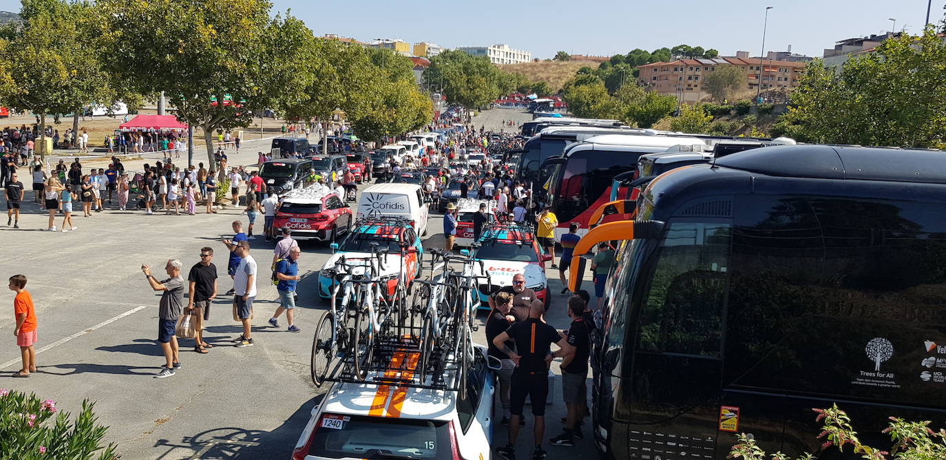 Así ha vivido Plasencia la salida de la 4ª etapa de la Vuelta Ciclista a España