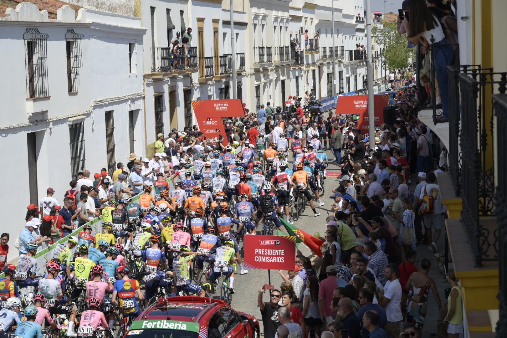 La Vuelta se despide de Extremadura, en imágenes