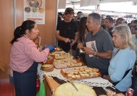 Feria Nacional del Queso de Trujillo en una edición anterior.