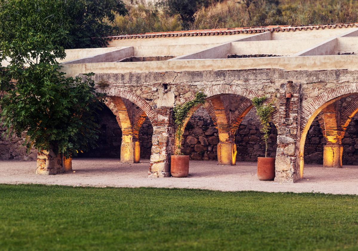 Lavadero de lanas tras la restauración.