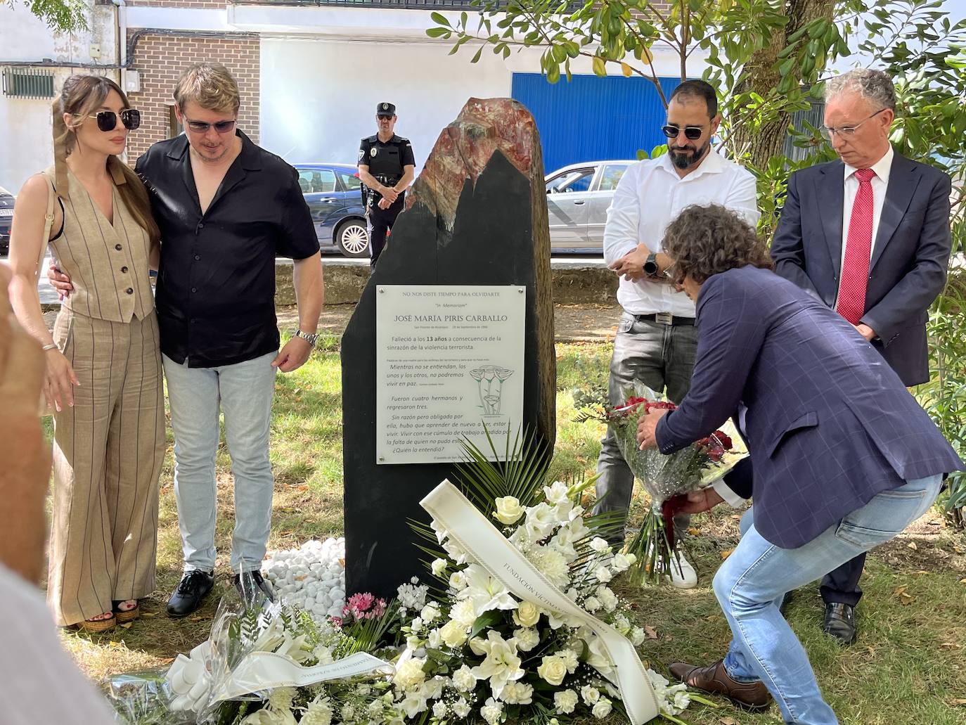 Acto homenaje a Jose María Piris, el primer niño asesinado por ETA