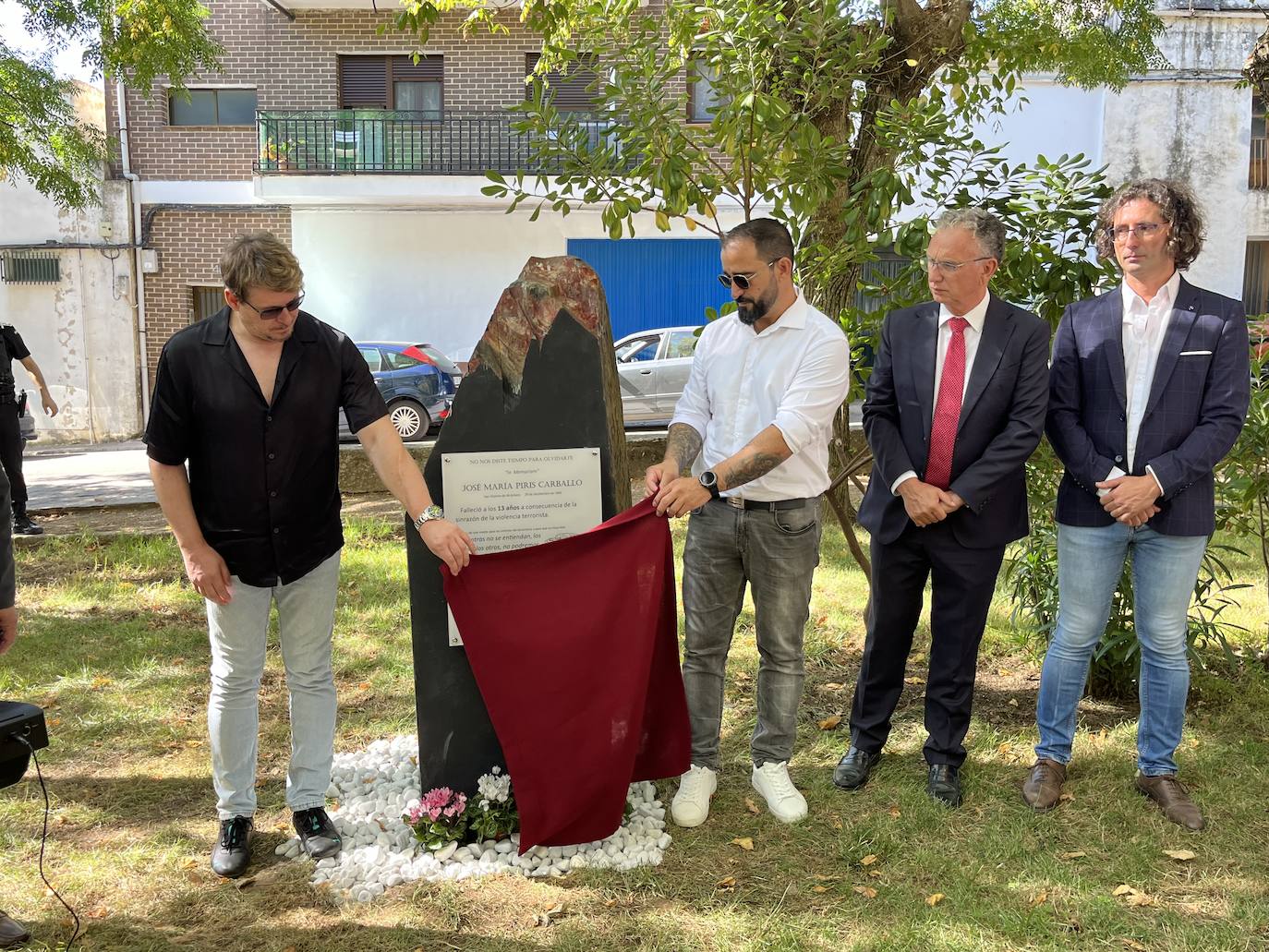 Acto homenaje a Jose María Piris, el primer niño asesinado por ETA