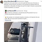 Pérez Reverte sobre los guardias civiles amenazados en Fregenal: «Indefensos como parvulitos»