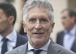 El ministro del Interior, Fernando Grande-Marlaska.