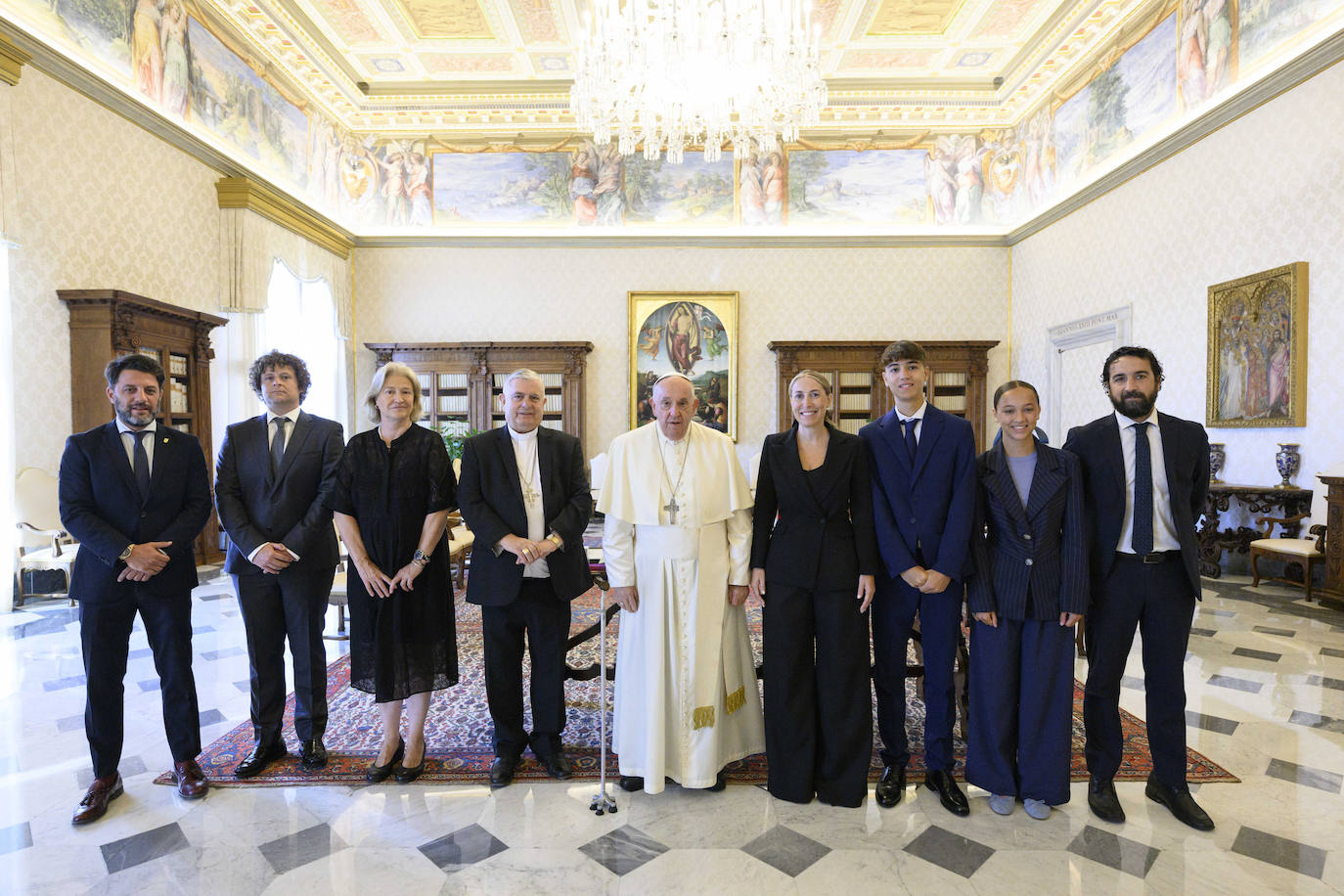 Así ha sido el encuentro entre Guardiola y el Papa | Fotos