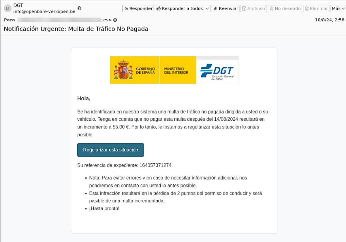 Una peligrosa estafa suplanta a la DGT: esto es lo que debes hacer