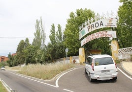 Imagen de archivo de la entrada del centro de educación especial Proa.