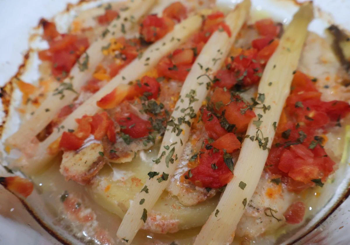 Un plato con textura y sabor.