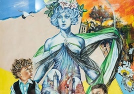 Cartel conmemorativo del Día de Extremadura.