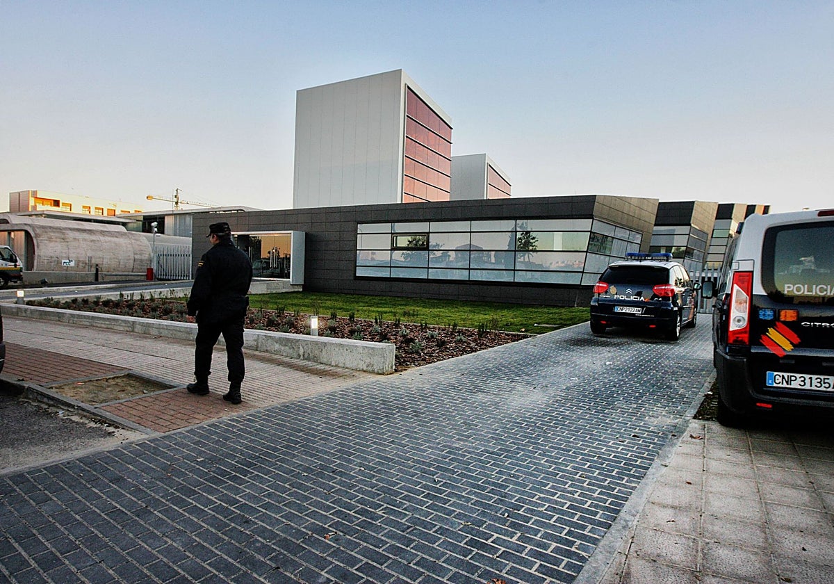 Comisaría de la Policía Nacional en Cáceres.