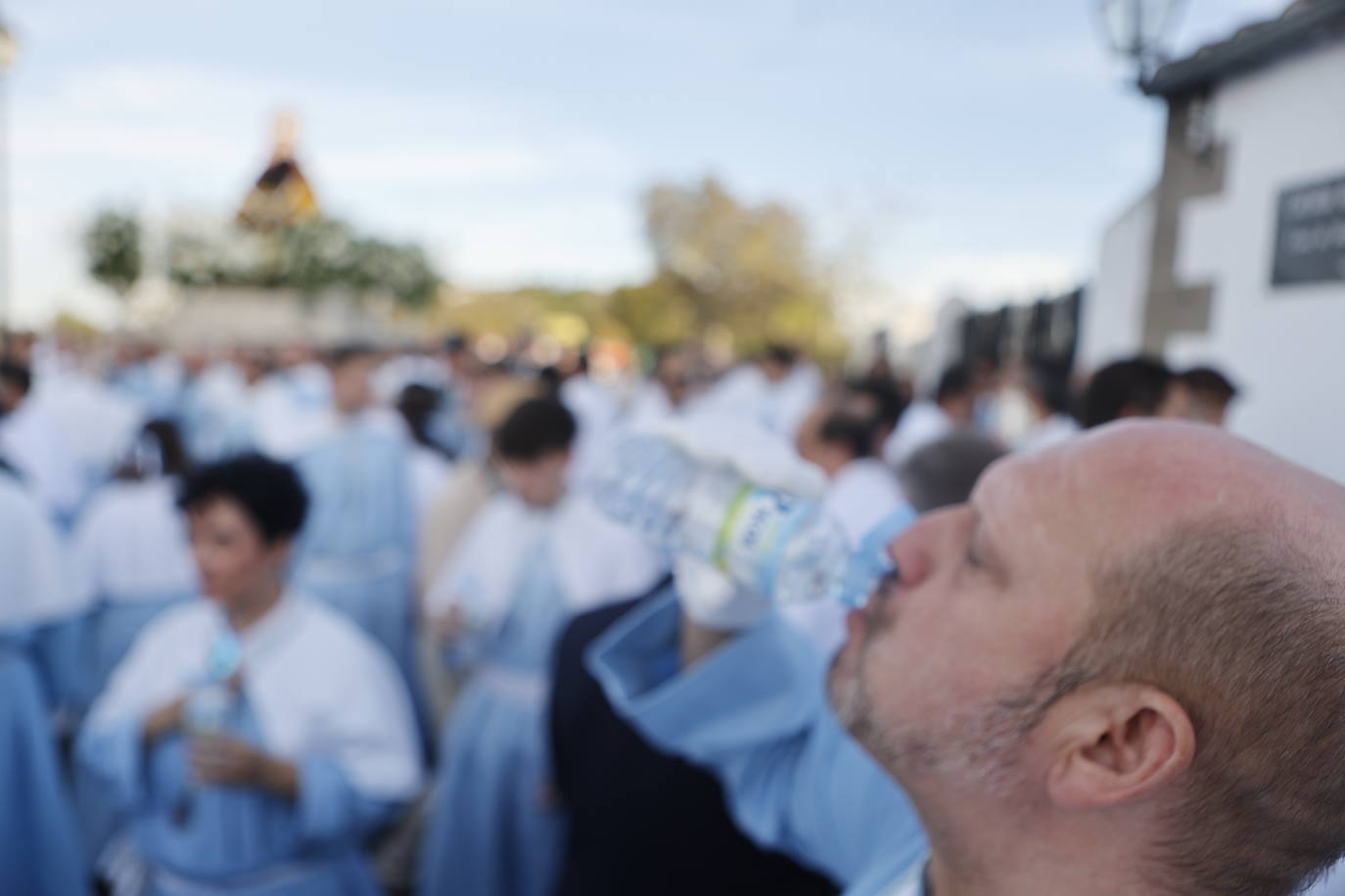 Imágenes de la patrona por las calles de Cáceres