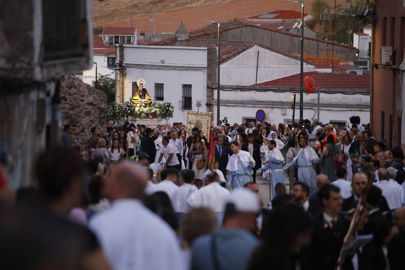 Imágenes de la patrona por las calles de Cáceres (II)