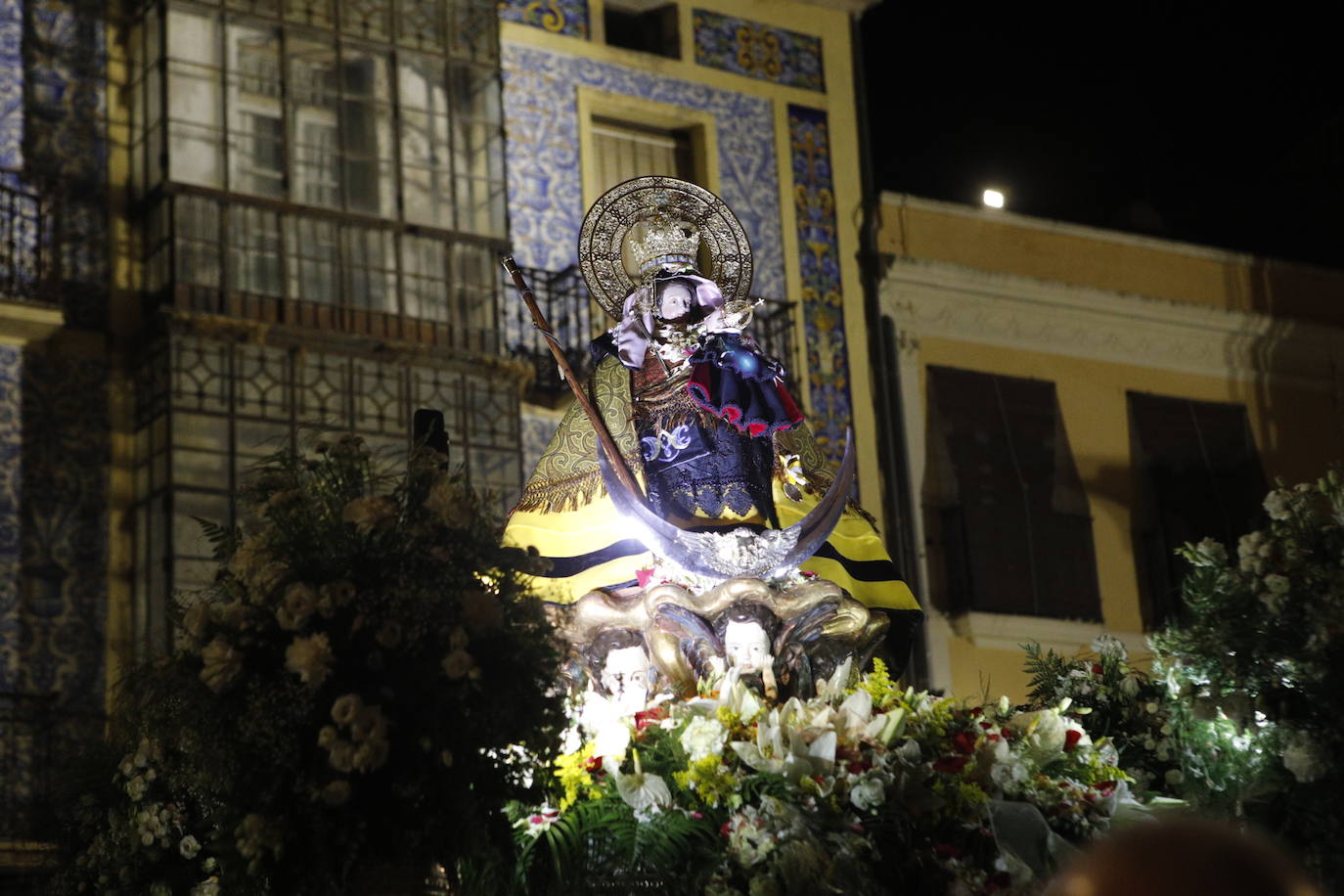 Imágenes de la patrona por las calles de Cáceres (II)