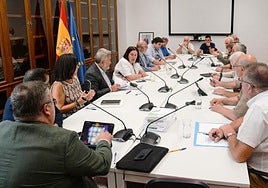 Imagen de la reunión celebrada en Madrid.