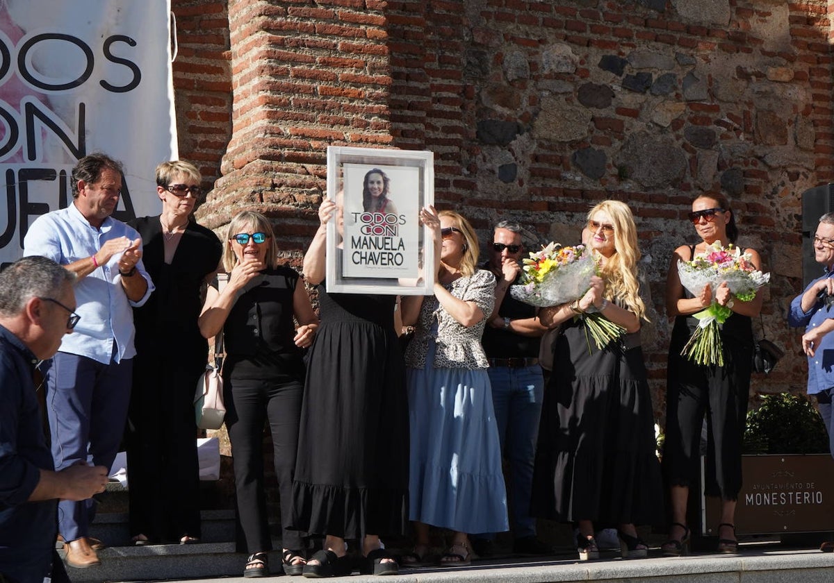 Homenaje en Monesterio.