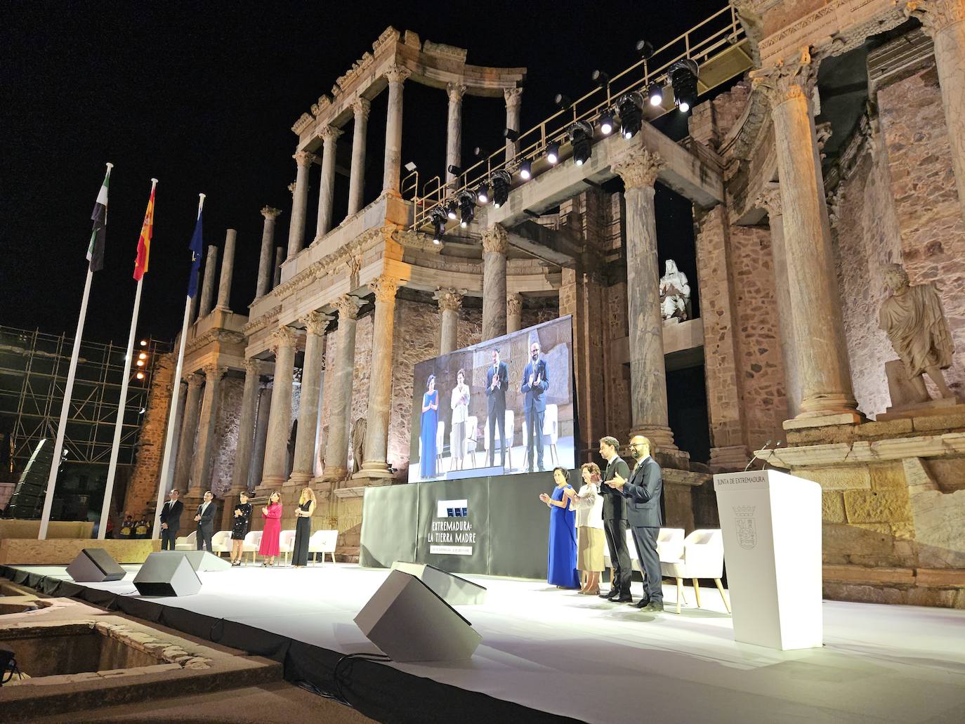 Acto de entrega de las Medallas de Extremadura, en imágenes