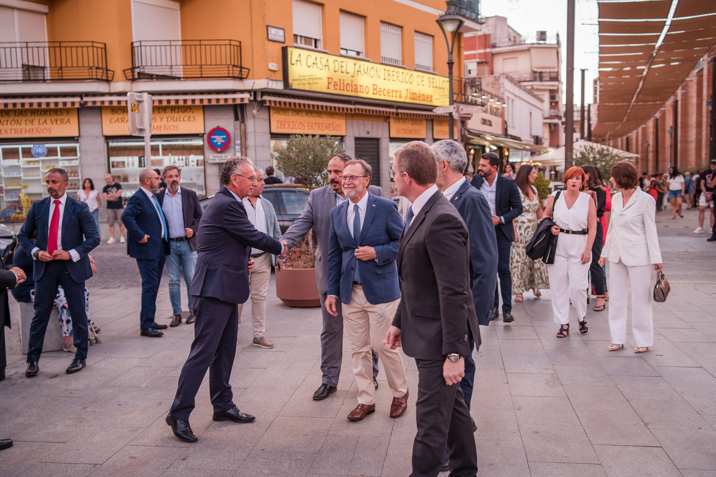 Fotos de ambiente en el acto de entrega de las Medallas de Extremadura