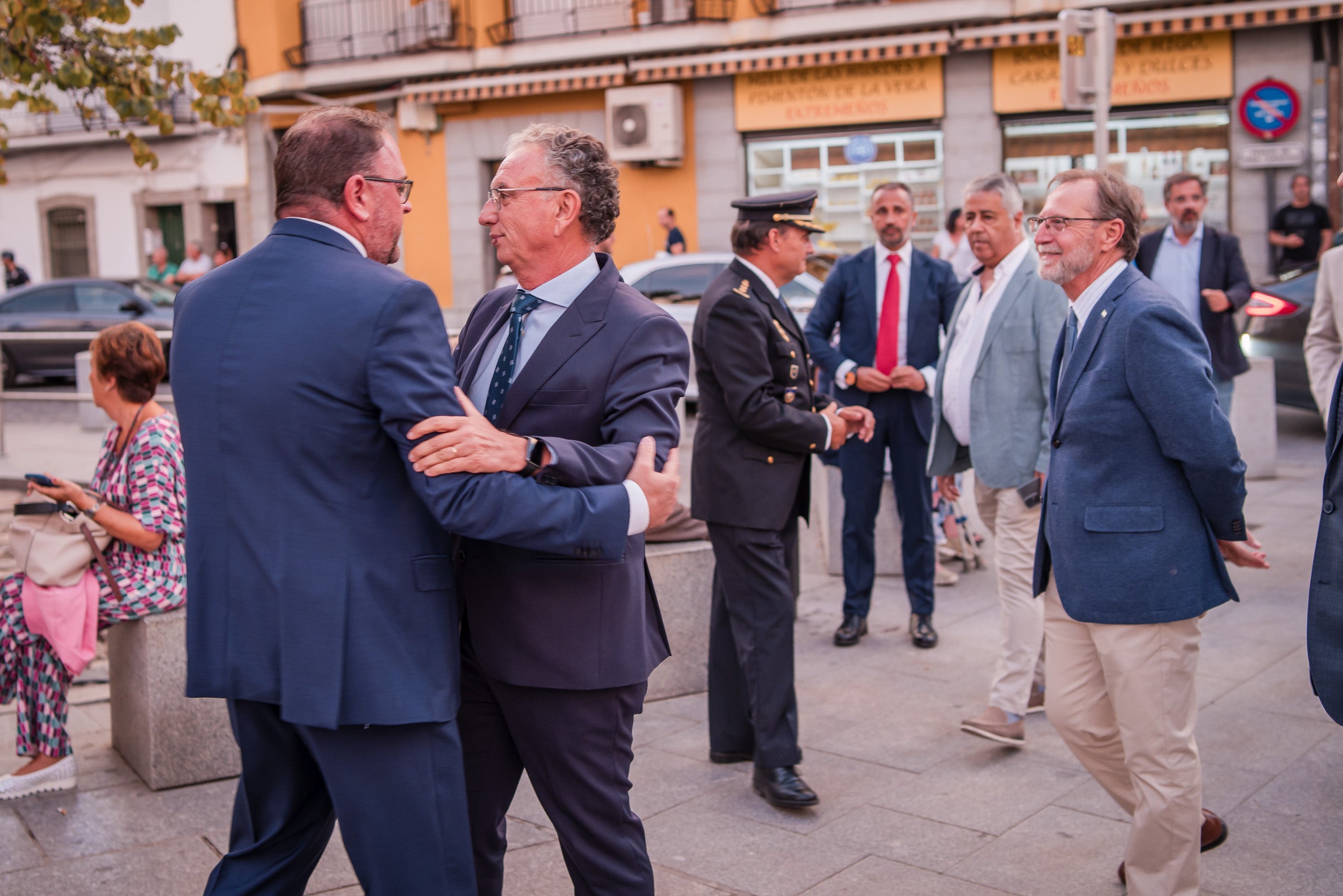 Fotos de ambiente en el acto de entrega de las Medallas de Extremadura