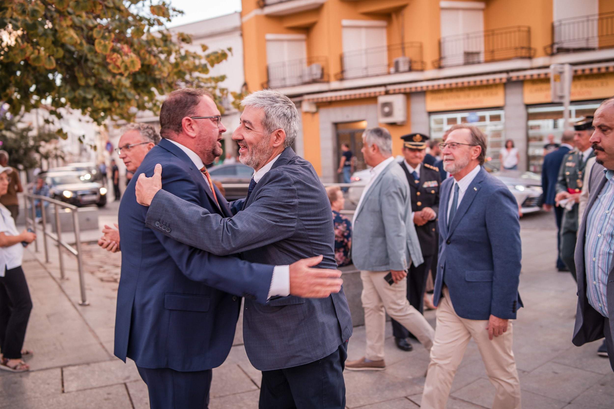 Fotos de ambiente en el acto de entrega de las Medallas de Extremadura