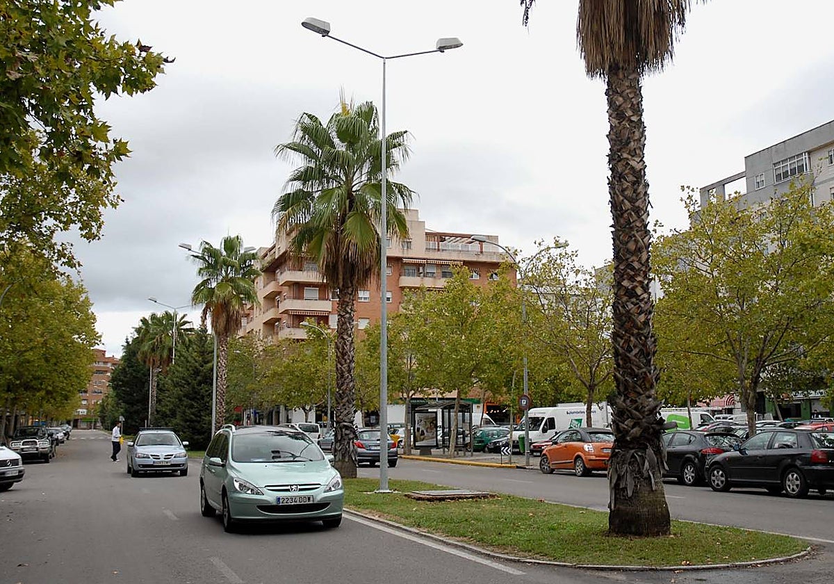 La avenida Alcaraz y Alenda de Badajoz.