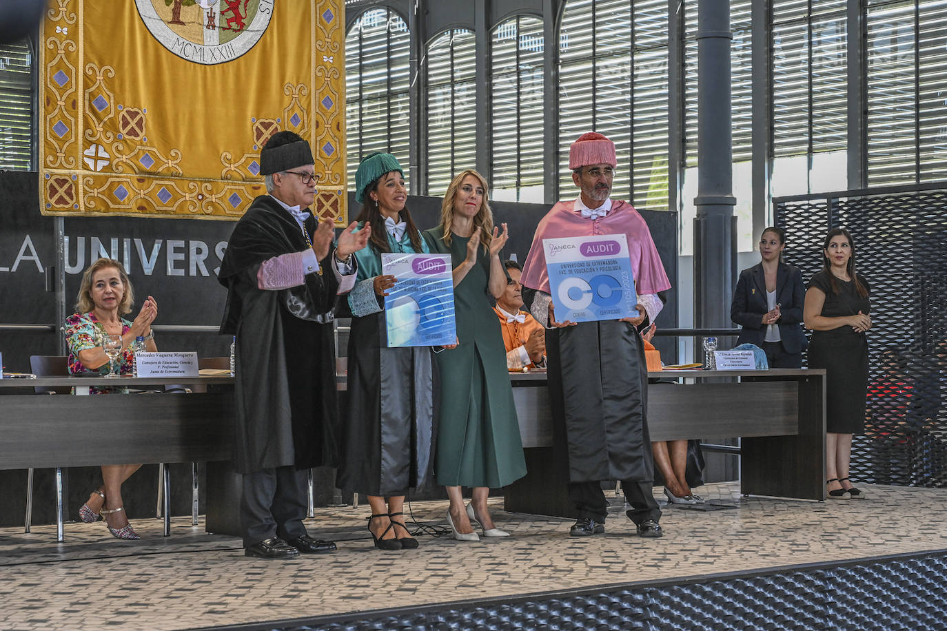 Inicio del curso en la UEx, en imágenes (I)