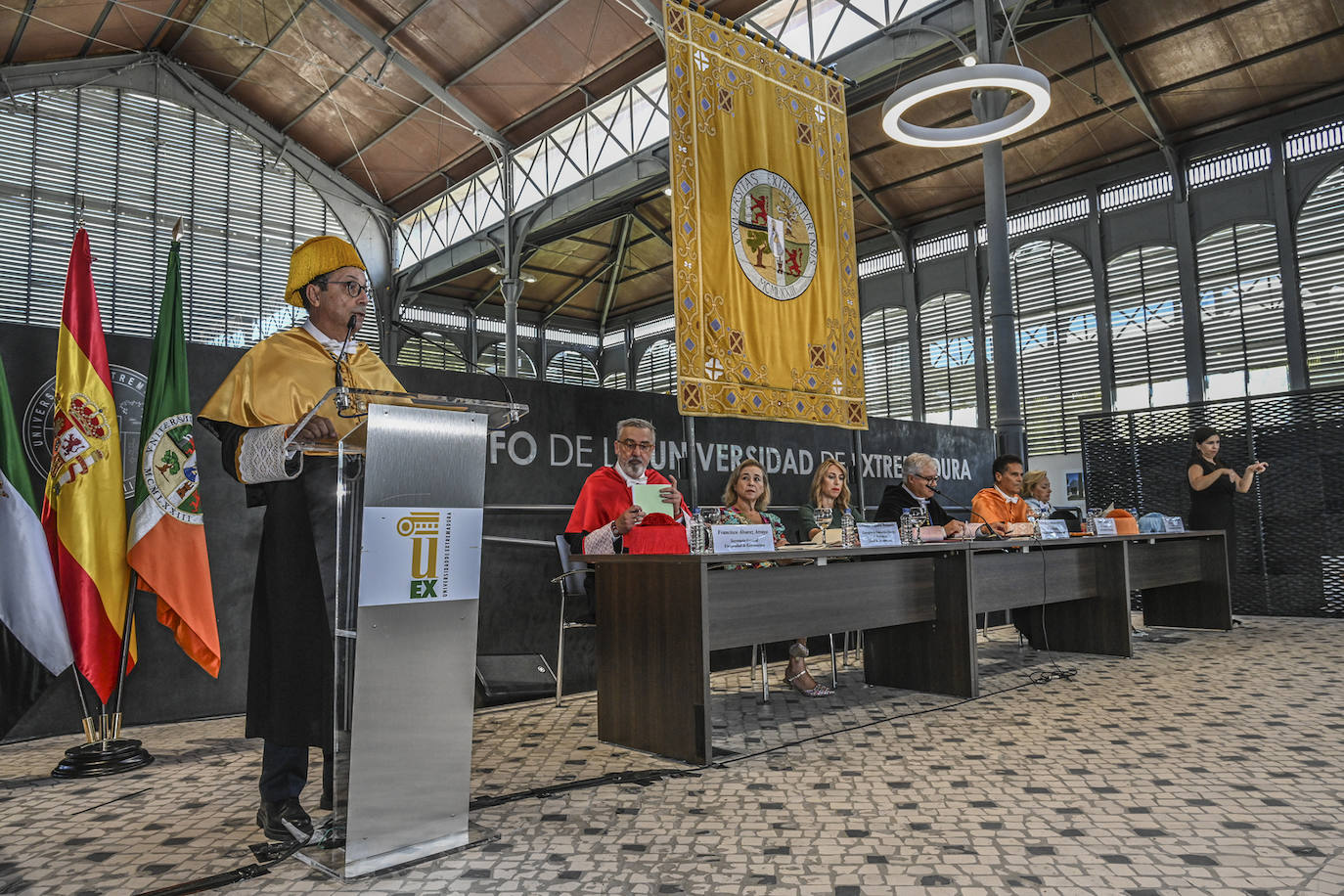 Inicio del curso en la UEx, en imágenes (I)