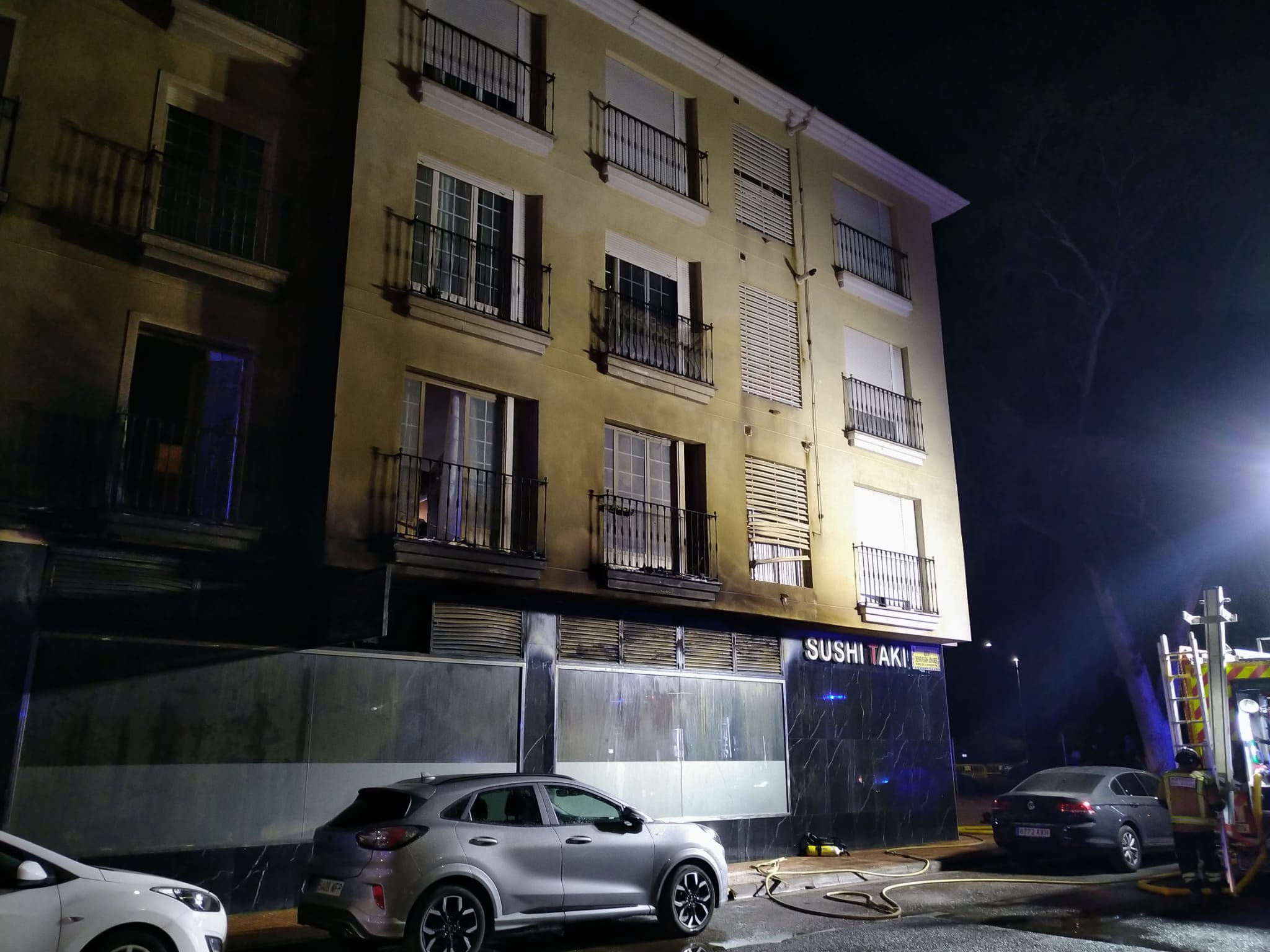 Así ha quedado el restaurante de Badajoz tras el llamativo incendio