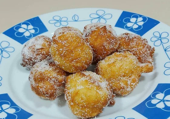 Buñuelos con solo dos ingredientes